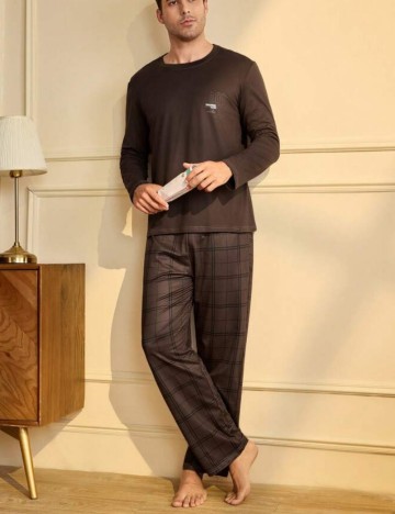 Compleu pijamale Shein, maro