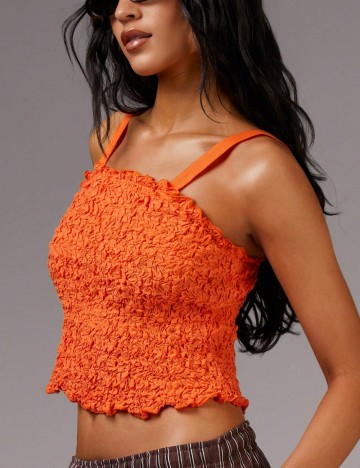 Top Shein, portocaliu