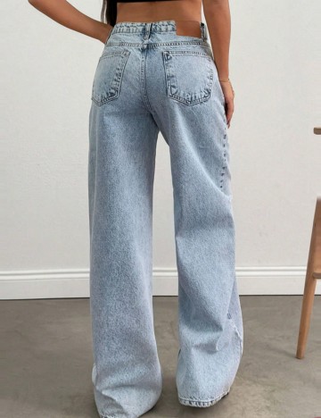 Jeans Shein, albastru