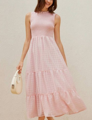 Rochie maxi Shein, roz