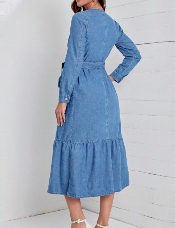 Rochie de blugi Shein, albastru