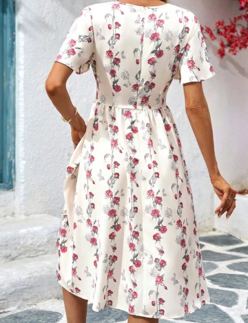Rochie mini Shein, crem