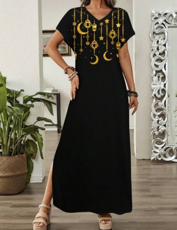 Rochie maxi Shein, negru