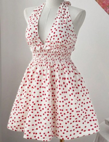 Rochie mini Shein Curve+, mix culori