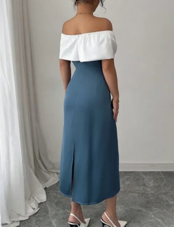 Rochie midi Shein, mix culori