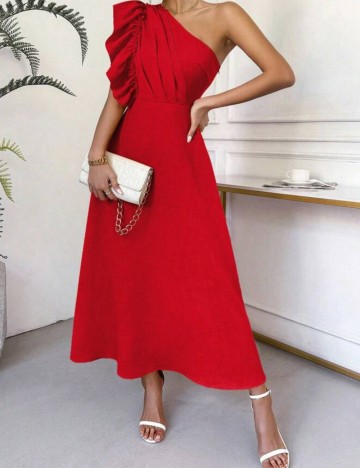Rochie maxi Shein, roșu