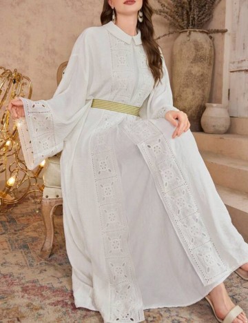 Rochie maxi Shein, alb