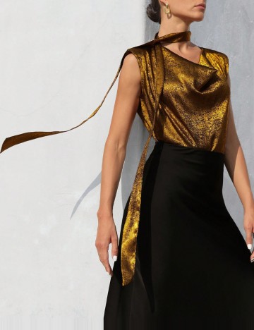 Top Shein, auriu