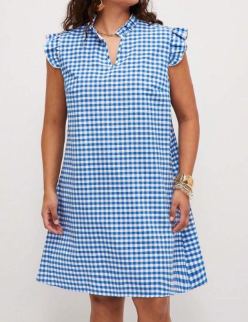 Rochie mini Shein Curve+, mix culori