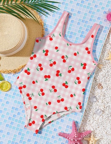 Costum de baie întreg Shein, mix culori