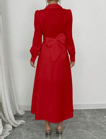 Rochie midi Shein, roșu
