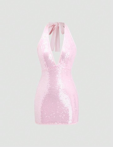 Rochie mini Shein, roz