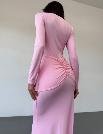 Rochie maxi Shein, roz