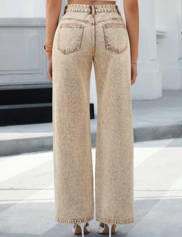Jeans Shein, bej