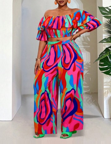 Compleu Shein Curve+, mix culori