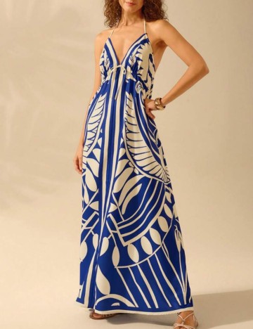 Rochie maxi Shein, mix culori