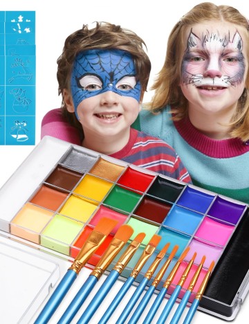 Kit de pictură corporală Lictin, mix culori