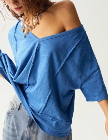 Tricou Shein, albastru