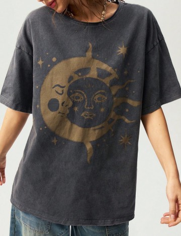 Tricou Shein, gri
