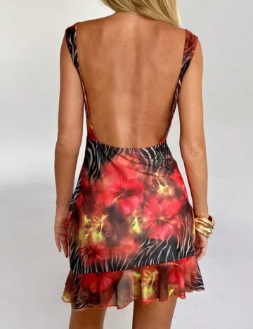Rochie mini Shein, mix culori