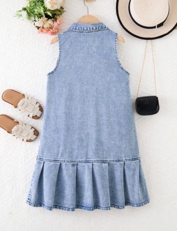 Rochie de blugi Shein, albastru