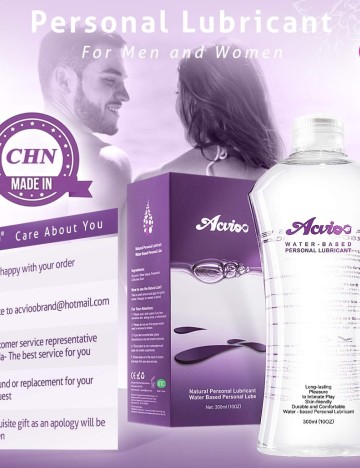 Lubrifiant Acvioo, transparent