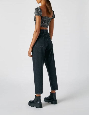 Top Pull&Bear, negru