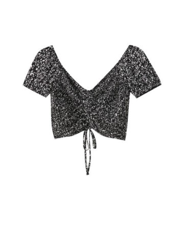 Top Pull&Bear, negru