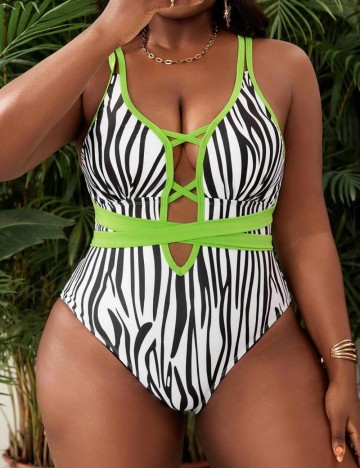 Costum de baie întreg Shein, mix culori