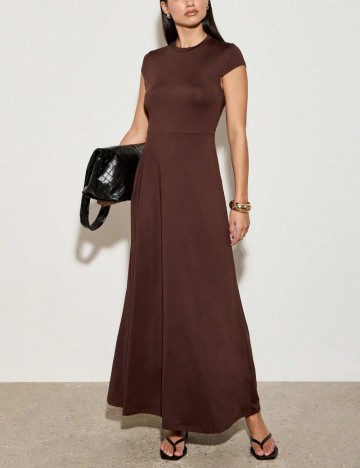 Rochie maxi Shein, maro