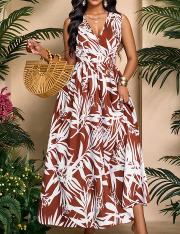 Rochie maxi Shein, maro