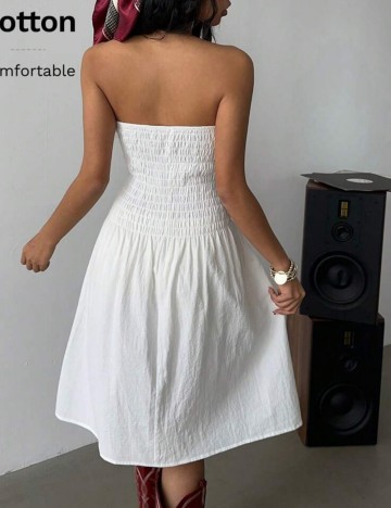 Rochie mini Shein, alb