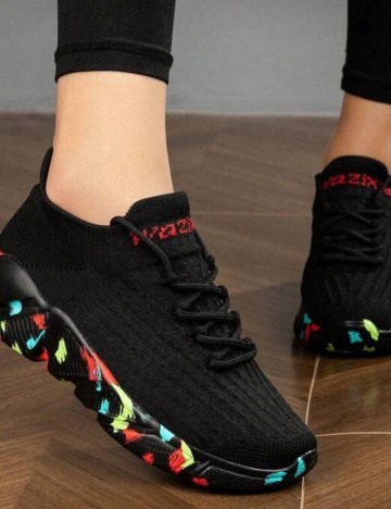 Pantofi Sport Shein, negru