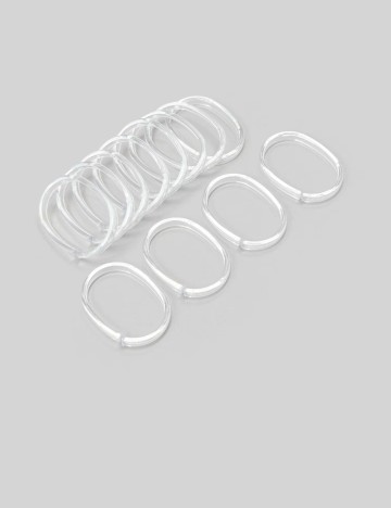 Set inele draperie Sinsay, transparent