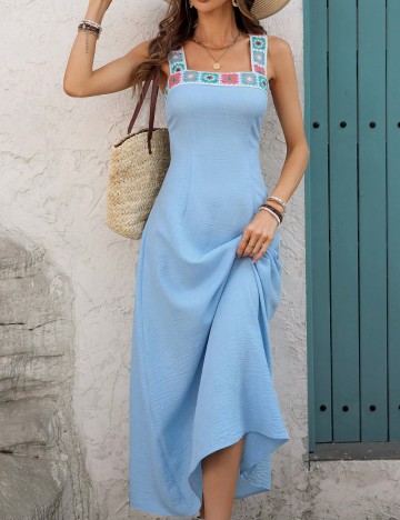 Rochie maxi Shein, albastru