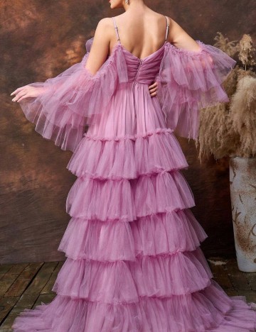 Rochie de ocazie Shein, mov