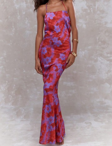 Rochie maxi Missguided by Shein, mix culori