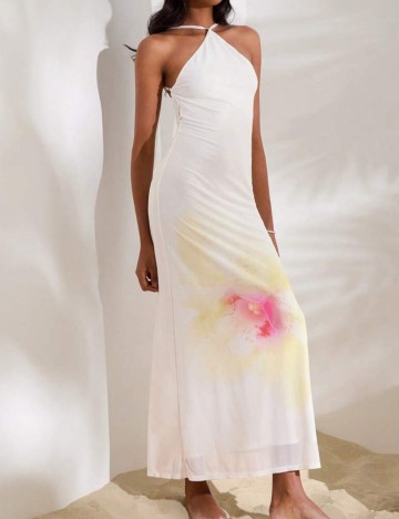 Rochie maxi Shein, mix culori