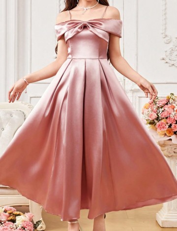 Rochie Shein Curve+, roz