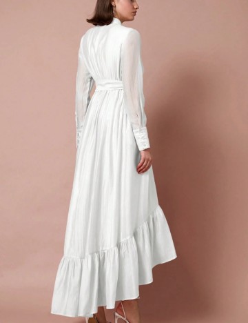 Rochie maxi Shein, alb