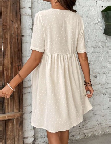 Rochie mini Shein, crem