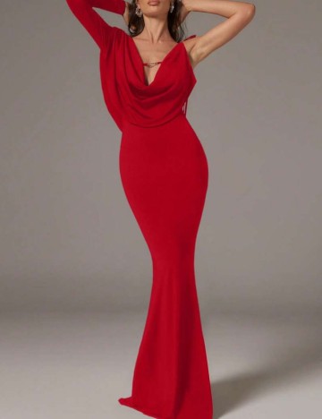 Rochie maxi Shein, roșu