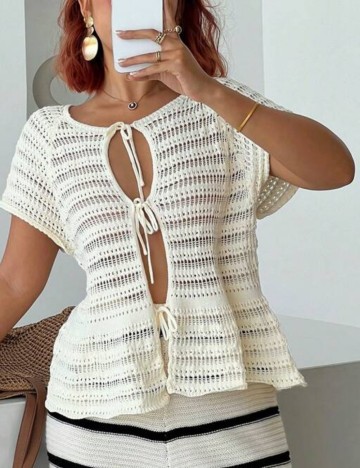 Top Shein Curve+, crem