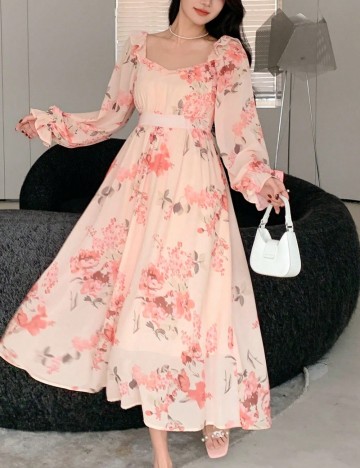 Rochie midi DAZY by Shein, roz