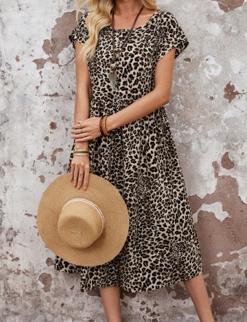 Rochie midi Emery Rose by Shein, mix culori