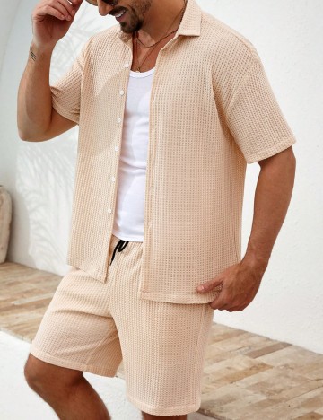 Compleu MANFINITY by Shein, bej