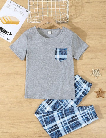Compleu pijamale Shein, mix culori