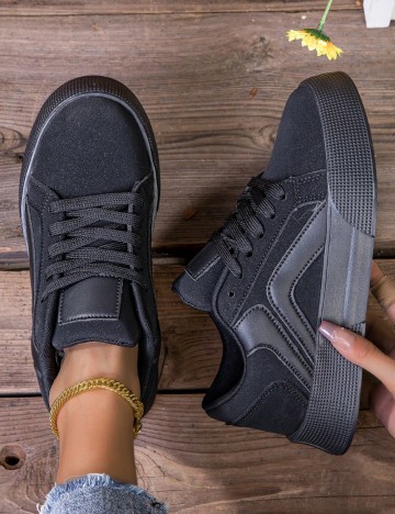 Pantofi Sport Shein, negru