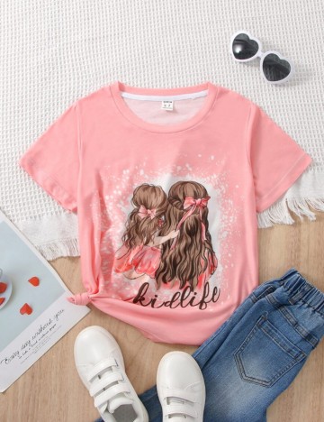 Tricou Shein, roz