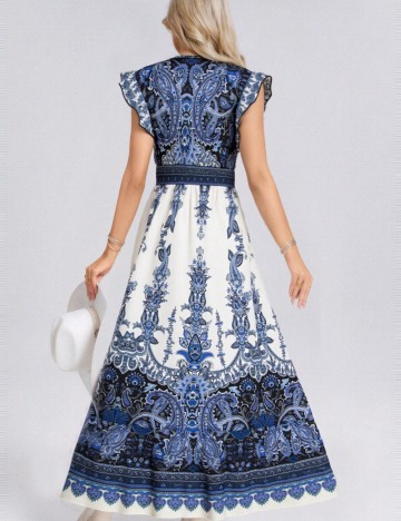 Rochie midi Shein, mix culori